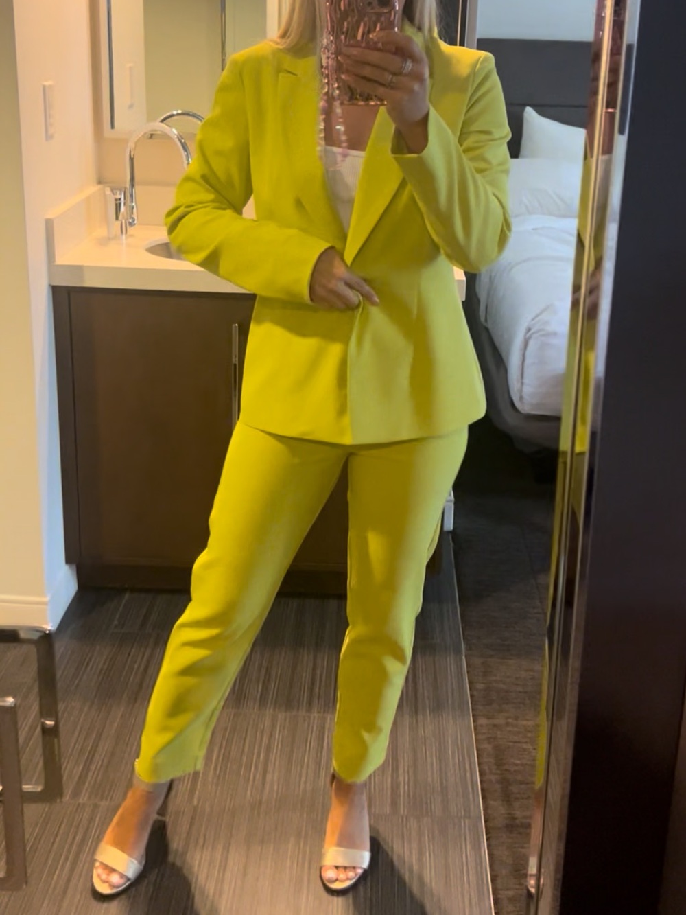 Nanette Lepore Citrine Blazer & Pant - Size 4